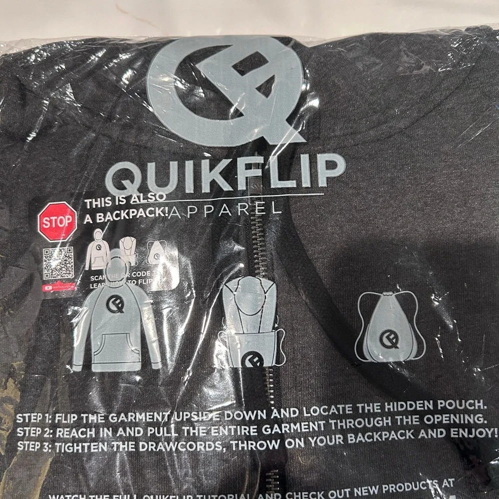 Quick Flip Hero Hoodie, Size Medium - Picture 3 of 13